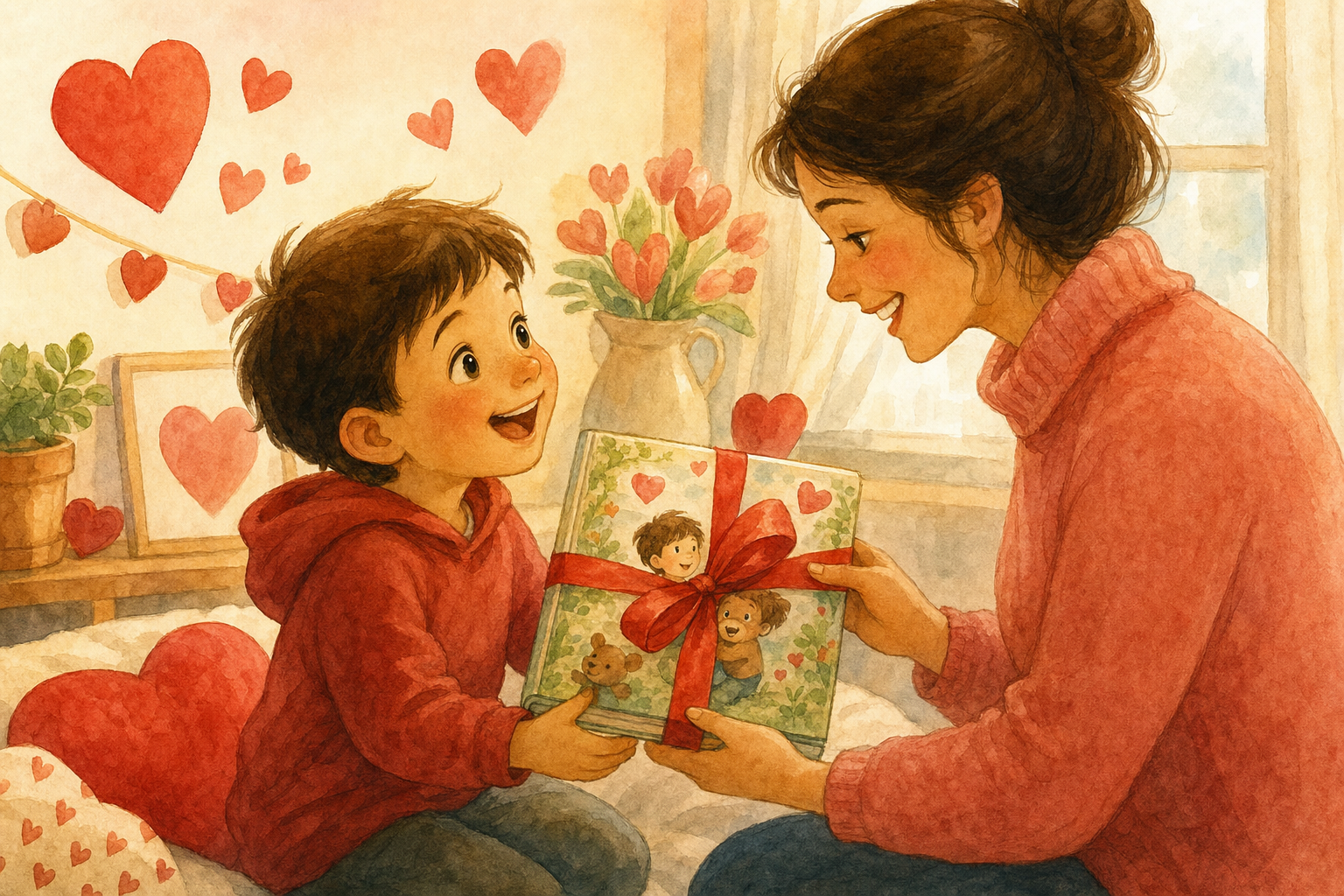 Valentinstag-Geschenk fürs Kind: persönlich & besonders