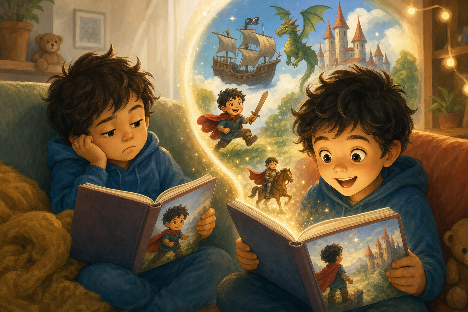 Bücher für Kinder, die nicht gerne lesen: So klappt es
