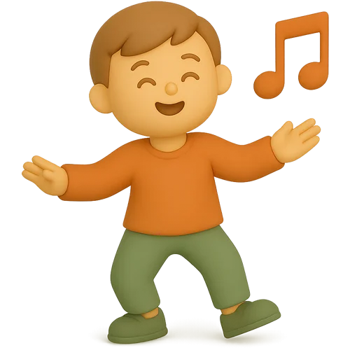 Dein personalisiertes Kinderbuch über das Tanzen – Magische Geschichten