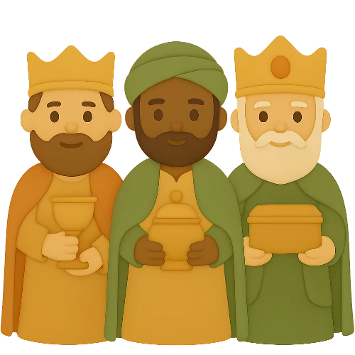 Das personalisierte Kinderbuch zum Thema Heilige Drei Könige