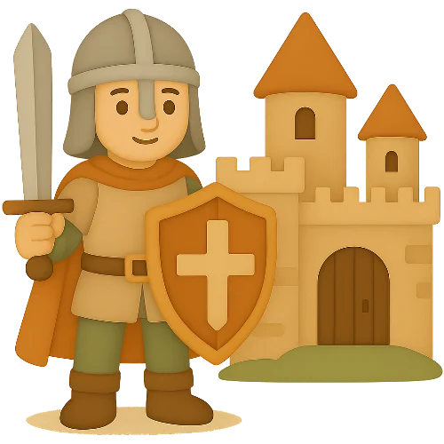 Ein personalisiertes Kinderbuch über das Mittelalter voller Magie