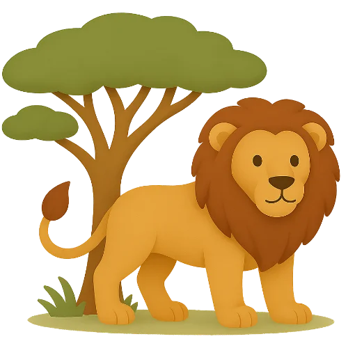 Ein personalisiertes Kinderbuch über die Savanne voller Abenteuer