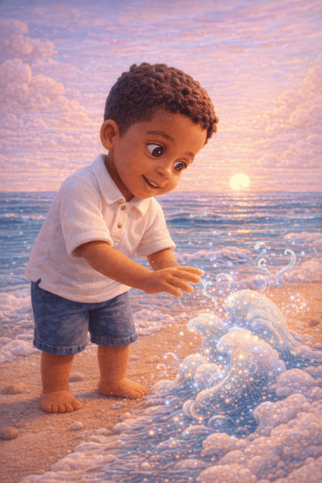 Das flüsternde meerschaum