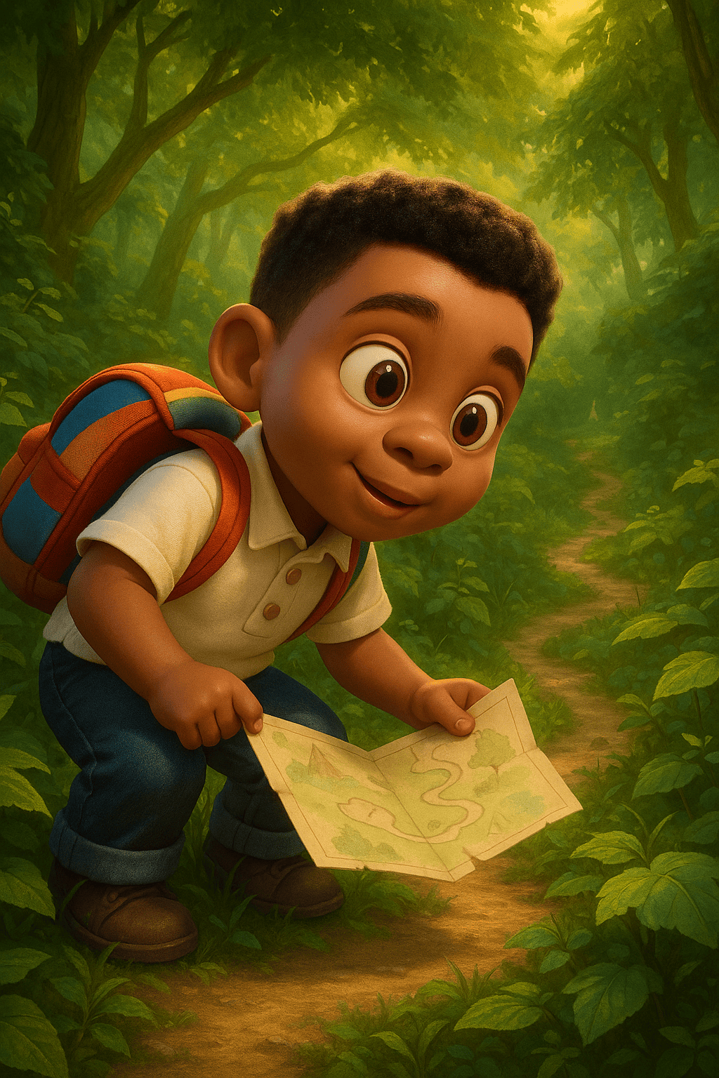 Illustration für Die verborgenen wege entdecken