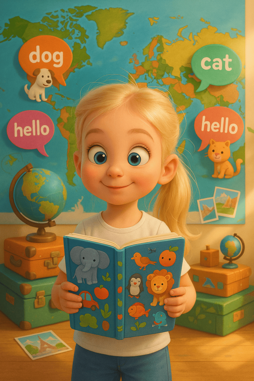 Erste wortchen weltreise