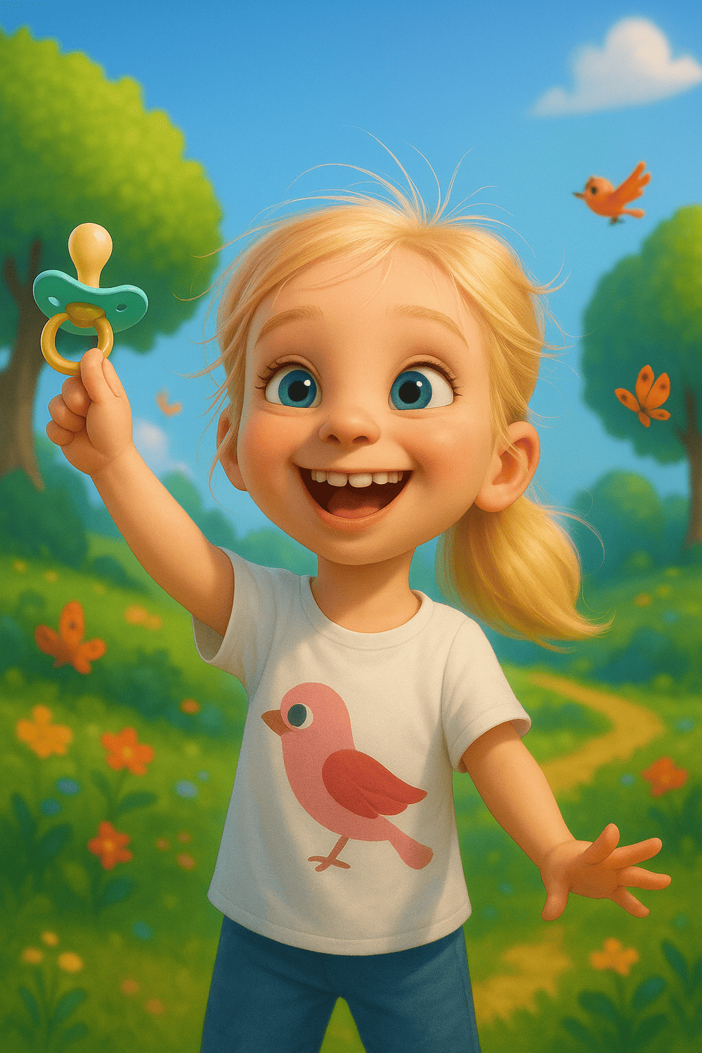 Tag schnuller hallo große welt!