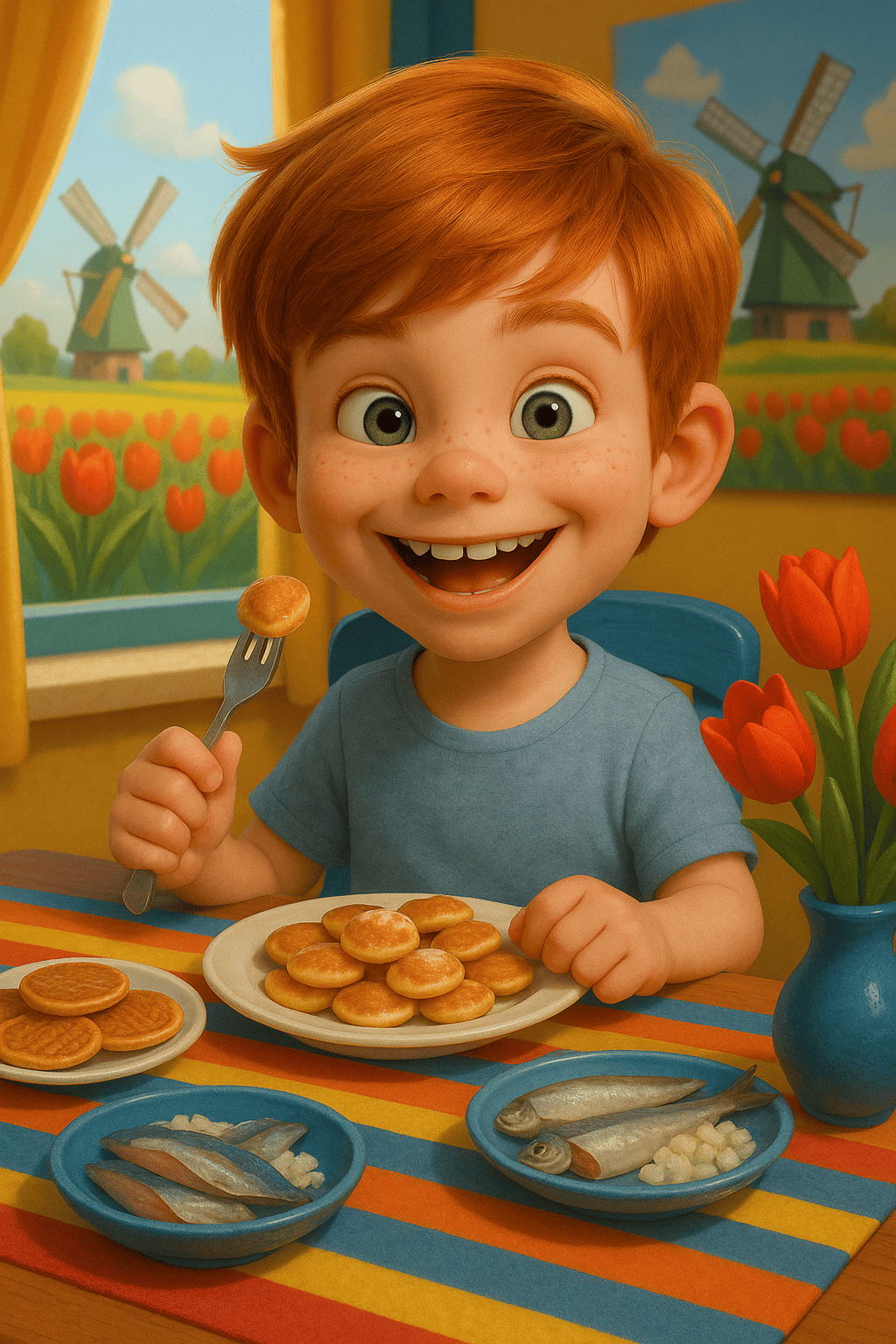 Illustration für Probiere die niederländische küche