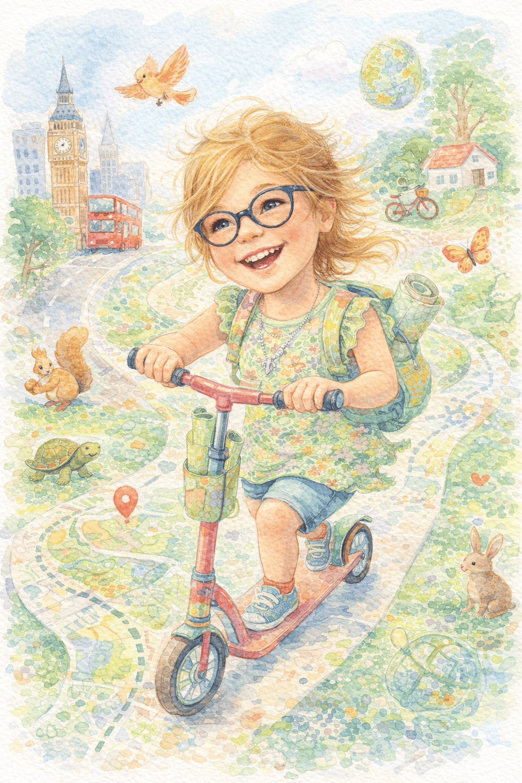 Die welt auf rädern entdecken