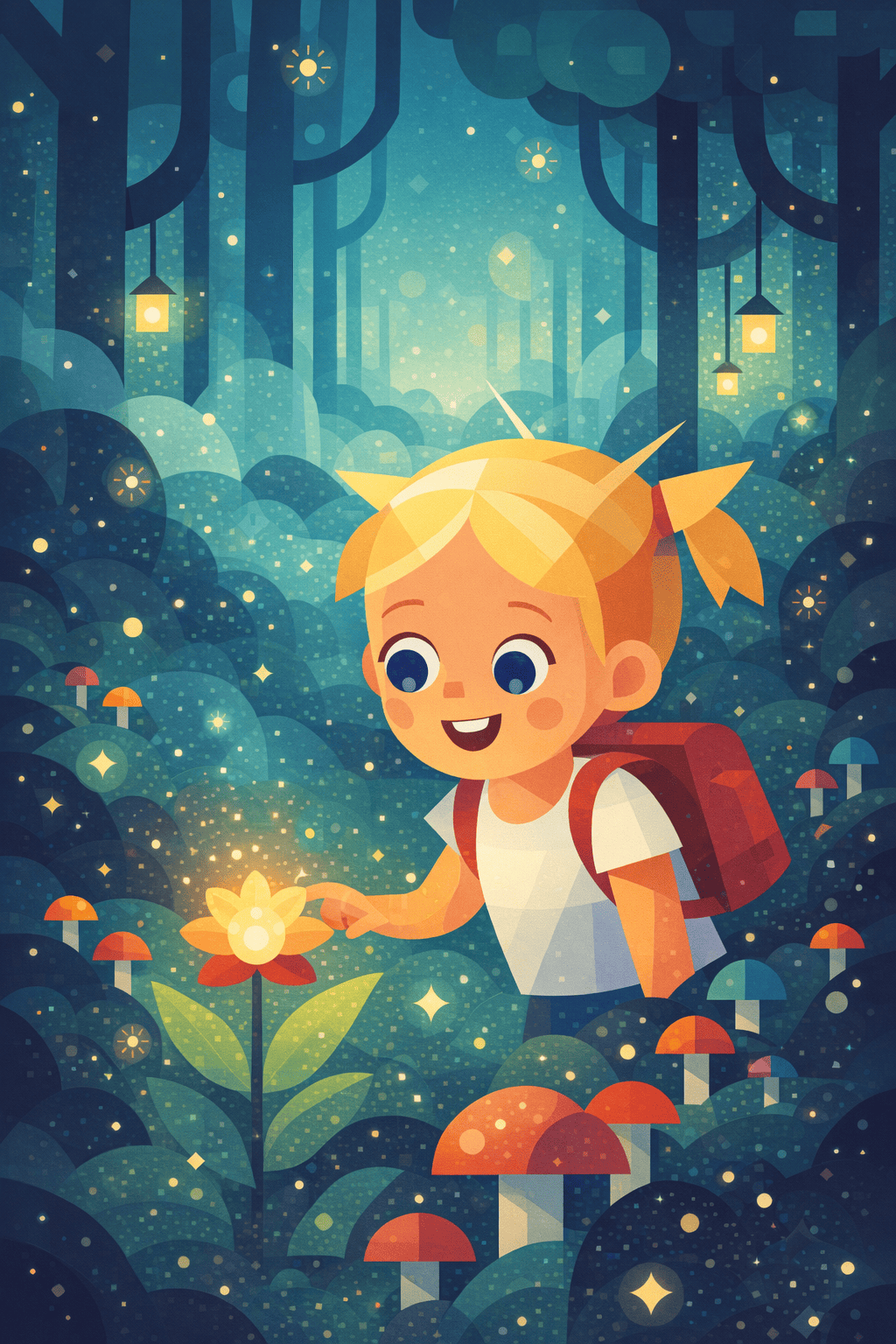 Das geheimnis des zauberwalds