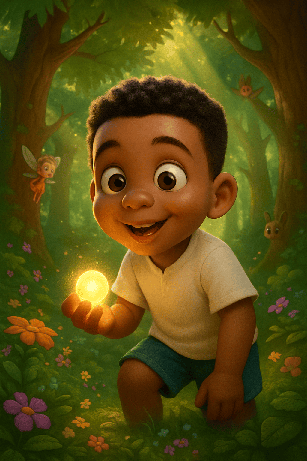 Illustration für Die verzauberung des waldes