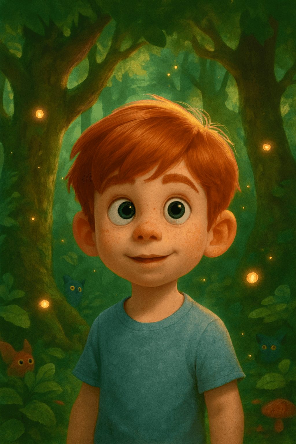 Verzauberungen des alten waldes