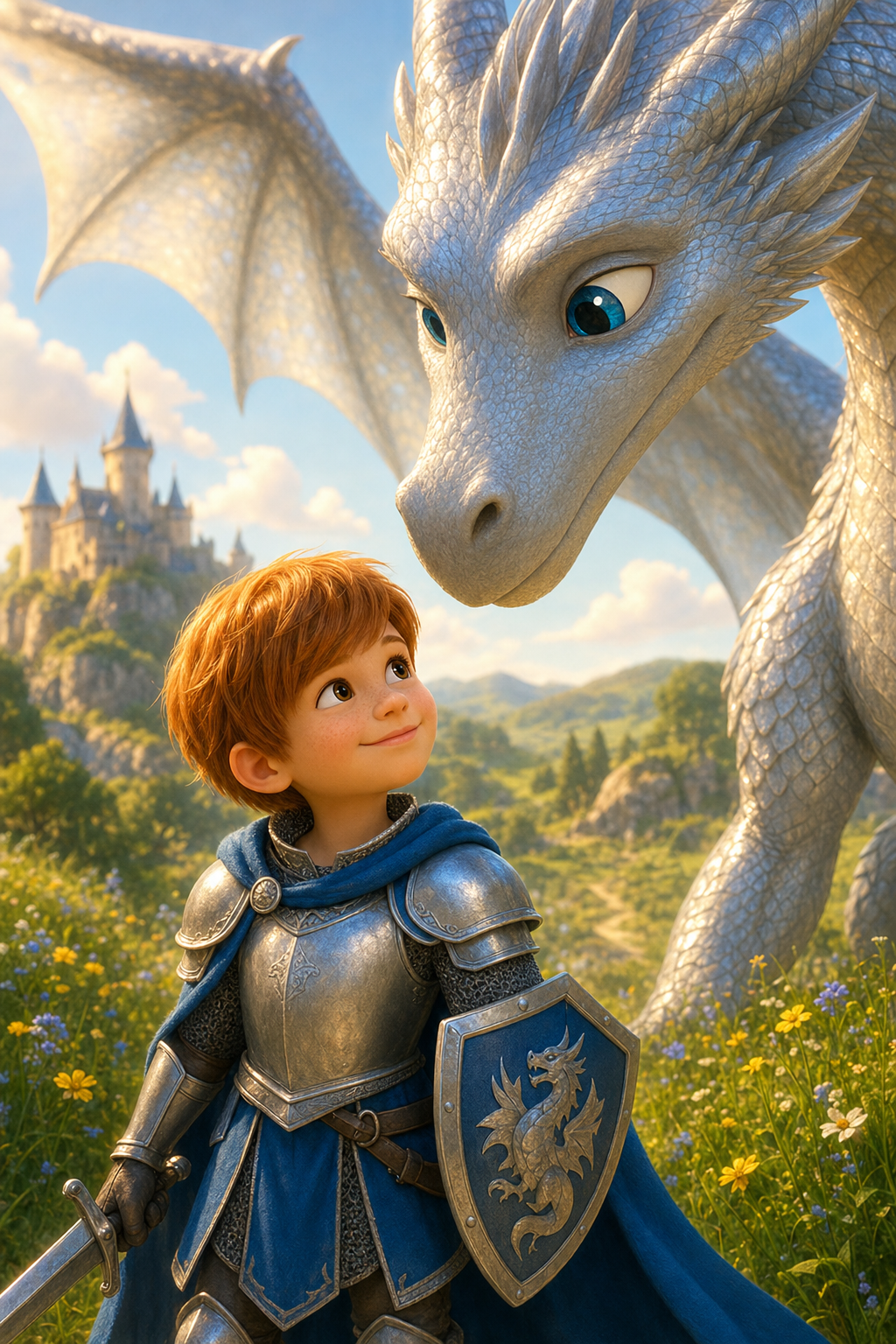 Der ritter und der silberdrache
