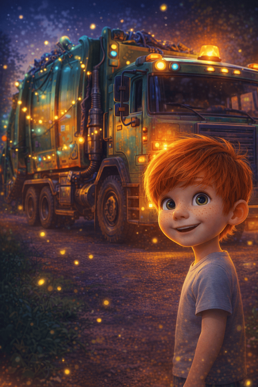 Die geheimnisvolle müllwagenfahrt