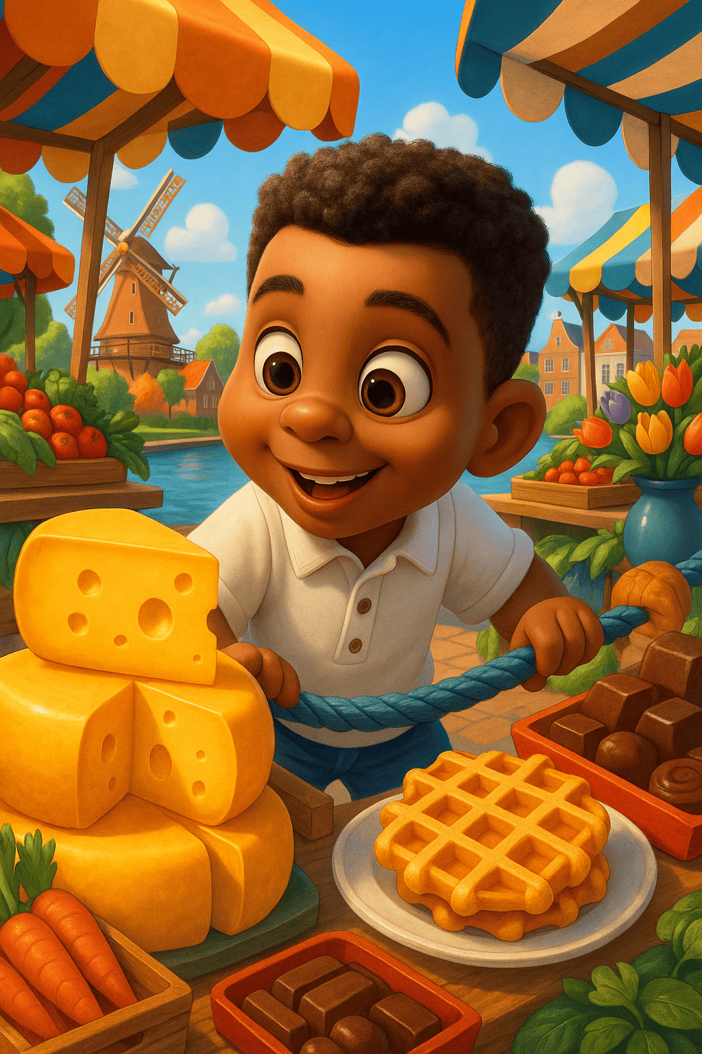 Illustration für Geschmäcker der niederlande