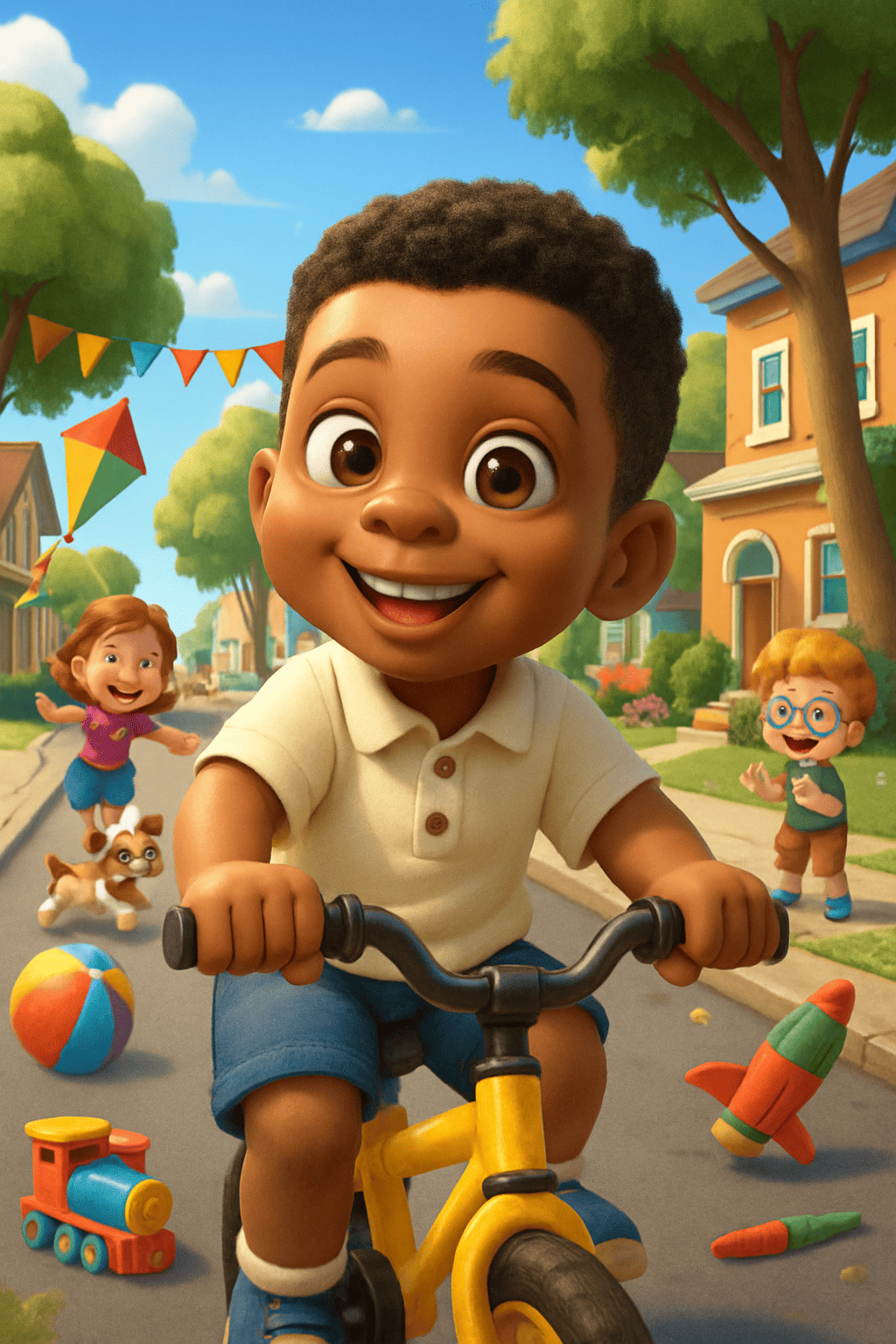 Illustration für Abenteuer in der spielstraße