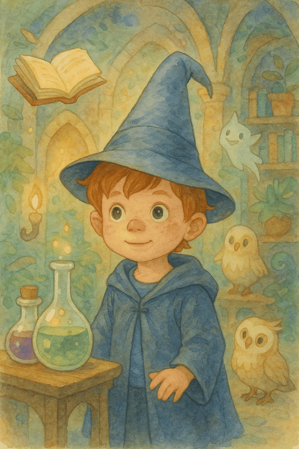 Illustration für Die geheimnisse der zauberschule