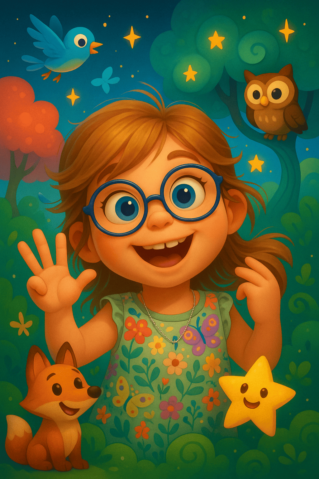 Illustration für Zähle mit uns abenteuer