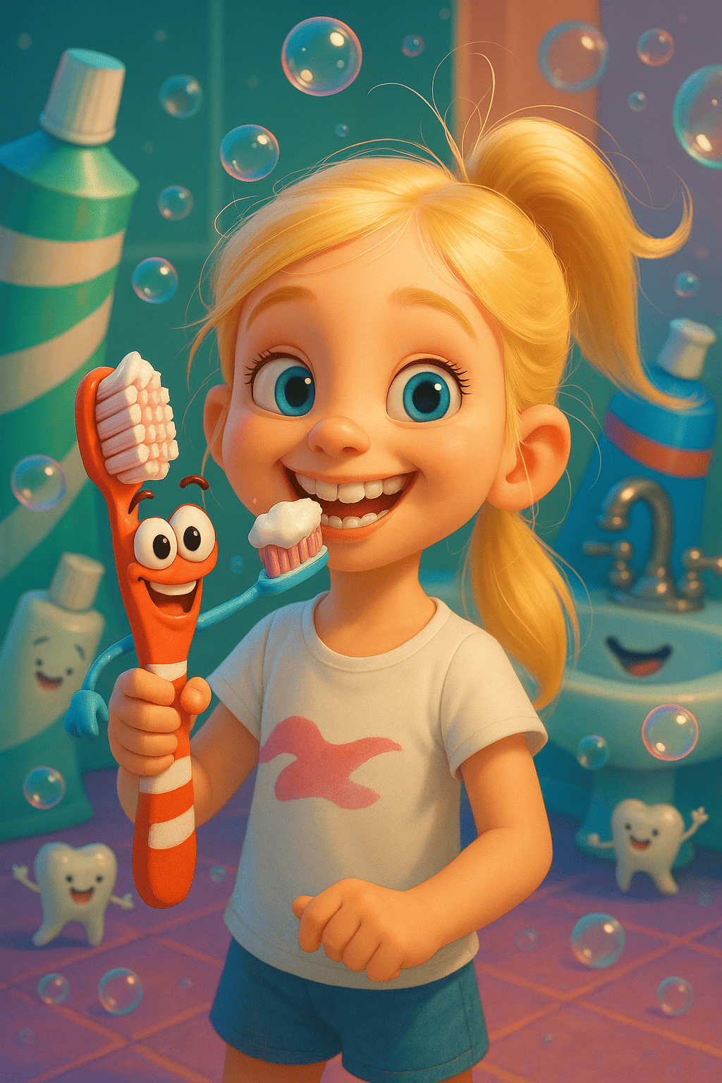 Poesieabenteuer mit timmie zahnbürste