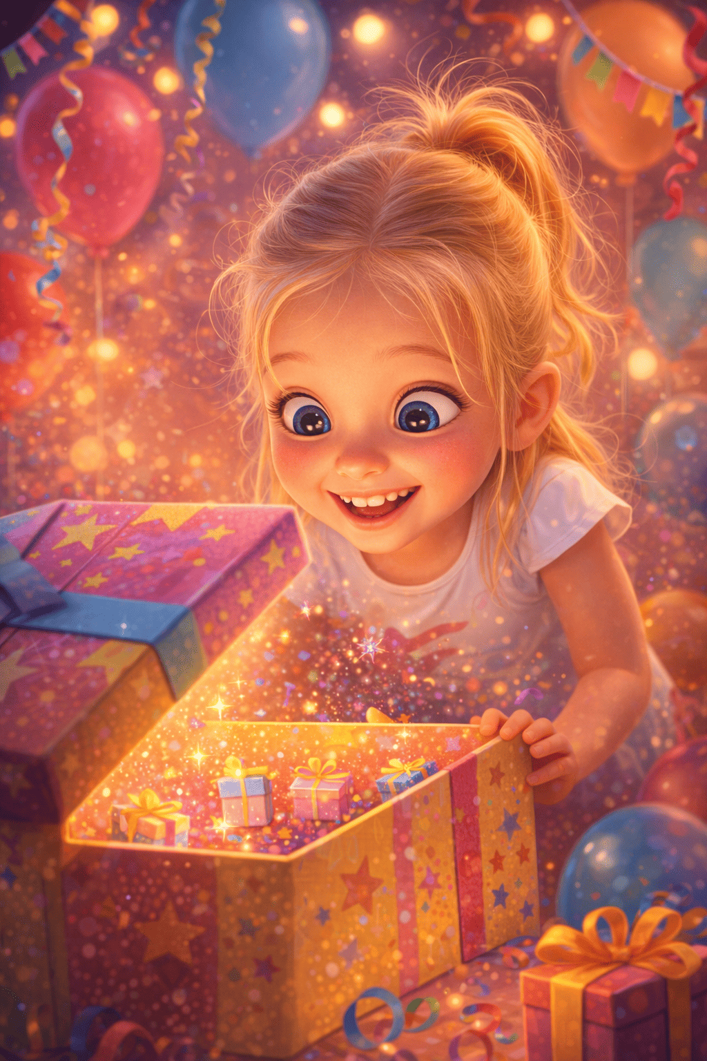 Geburtstagsgeheimnisse in der kuchendose