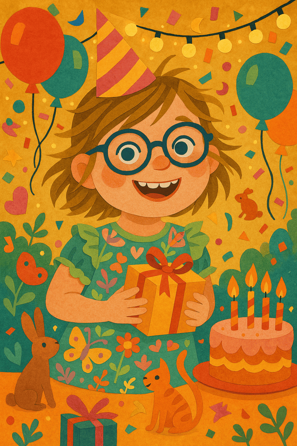 Illustration für Die magie des geburtstagseins