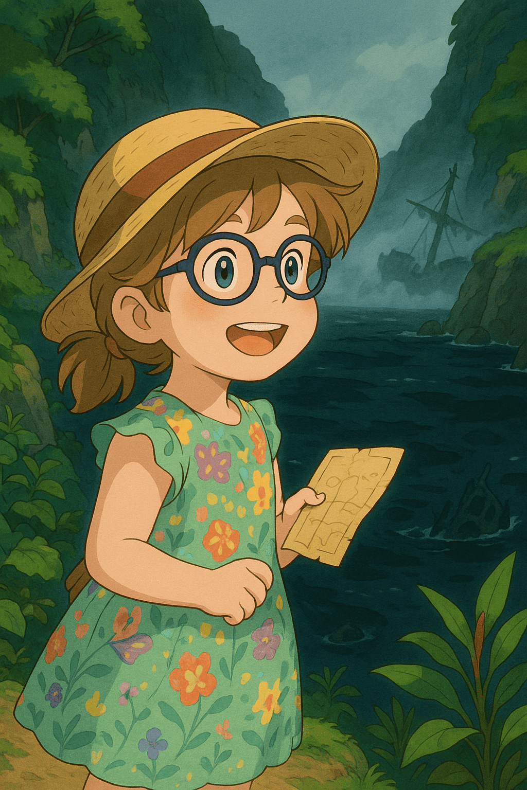 Illustration für Das geheim der schwarzen bucht