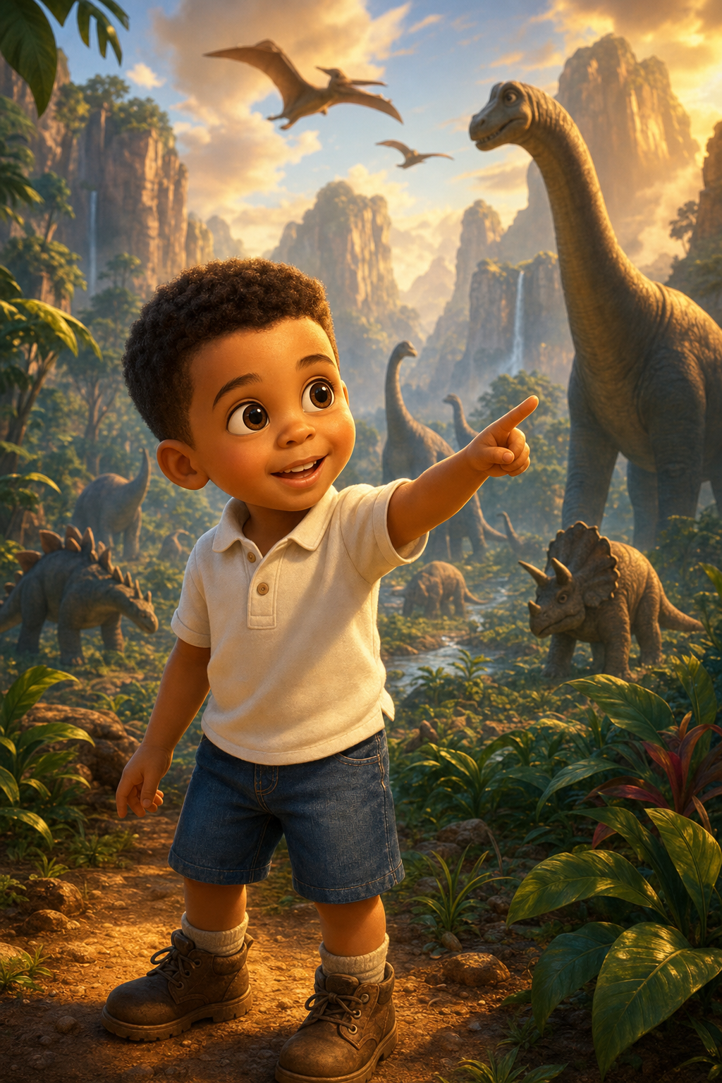 Dinosaurier aus dem verlorenen tal