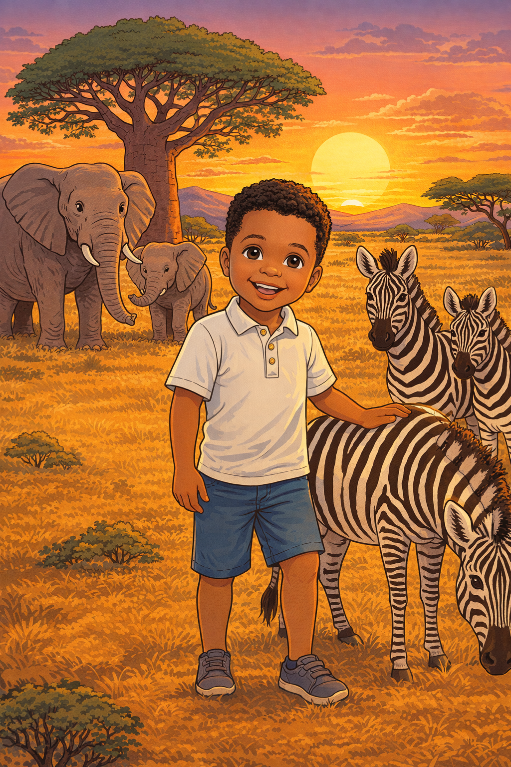 Personalisiertes Kinderbuch für Manfred